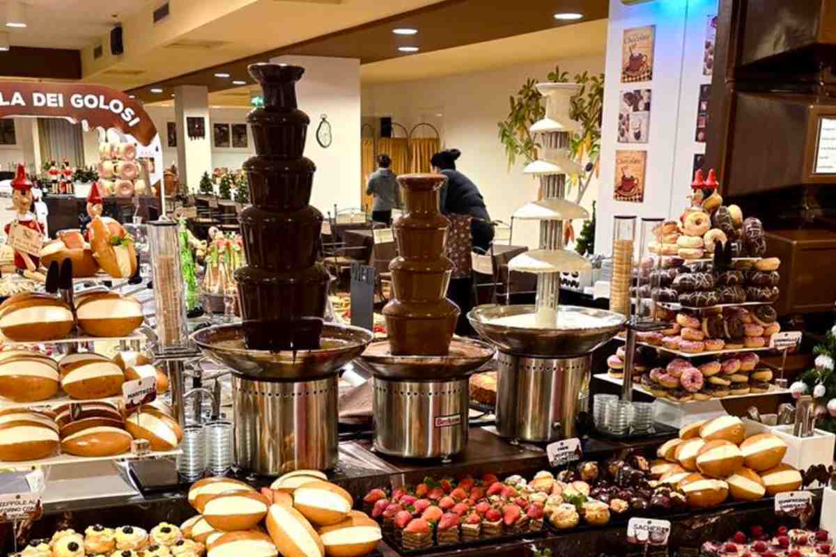 Choco Hotel, sala colazioni