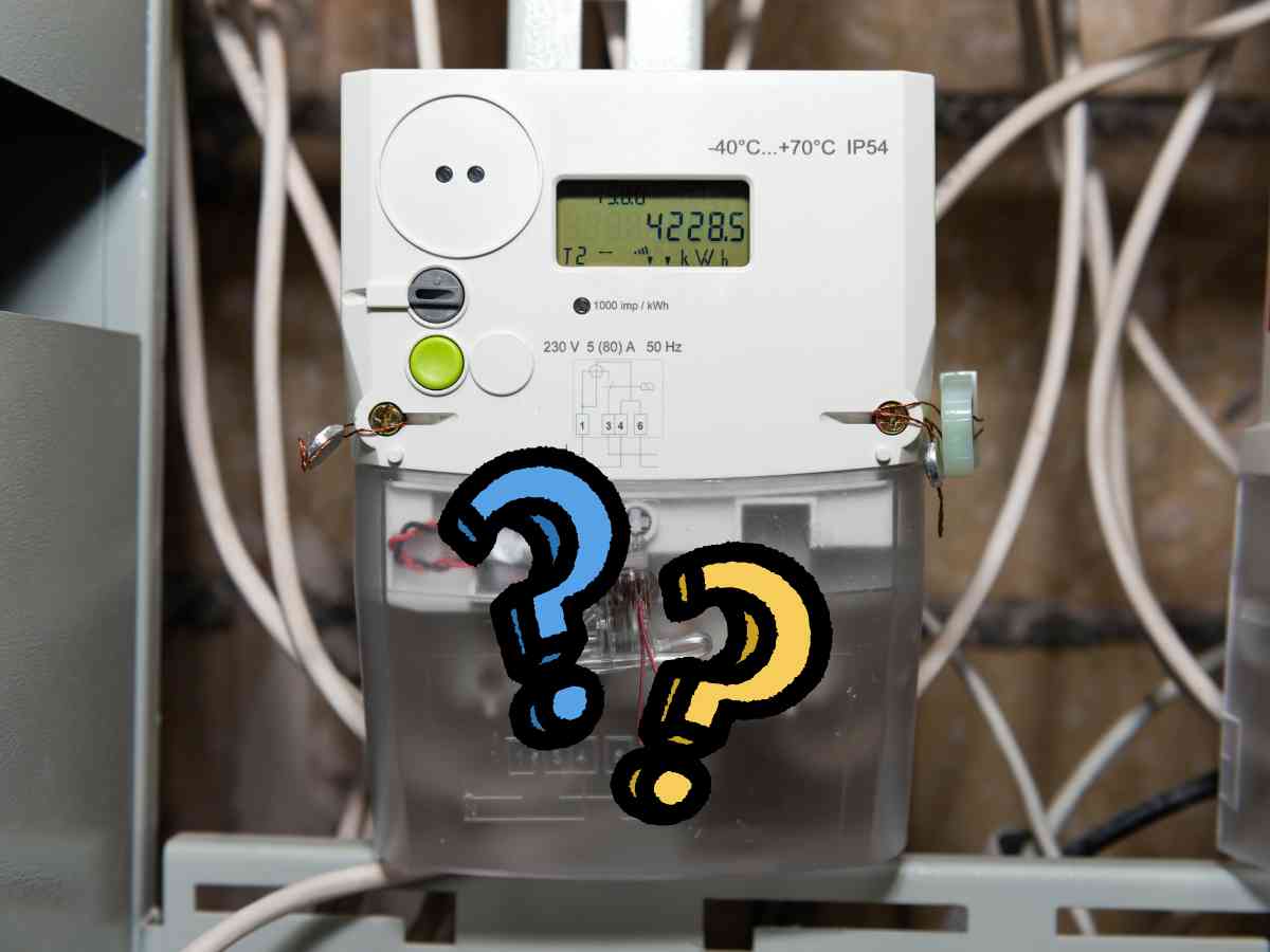 Contatore impianto elettrico 