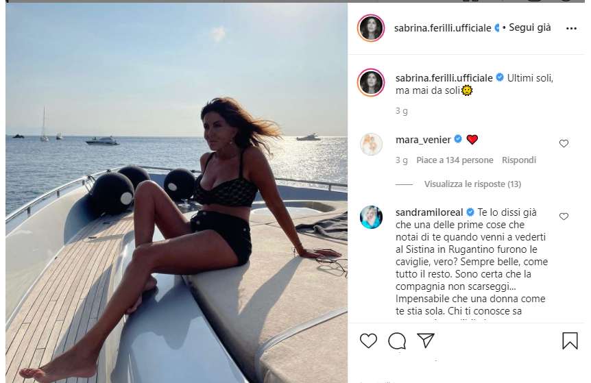 Ferilli bambina vivace