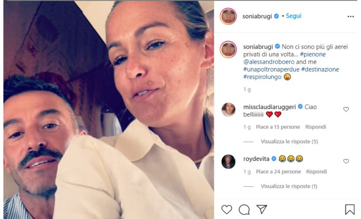 Sonia bruganelli altro uomo
