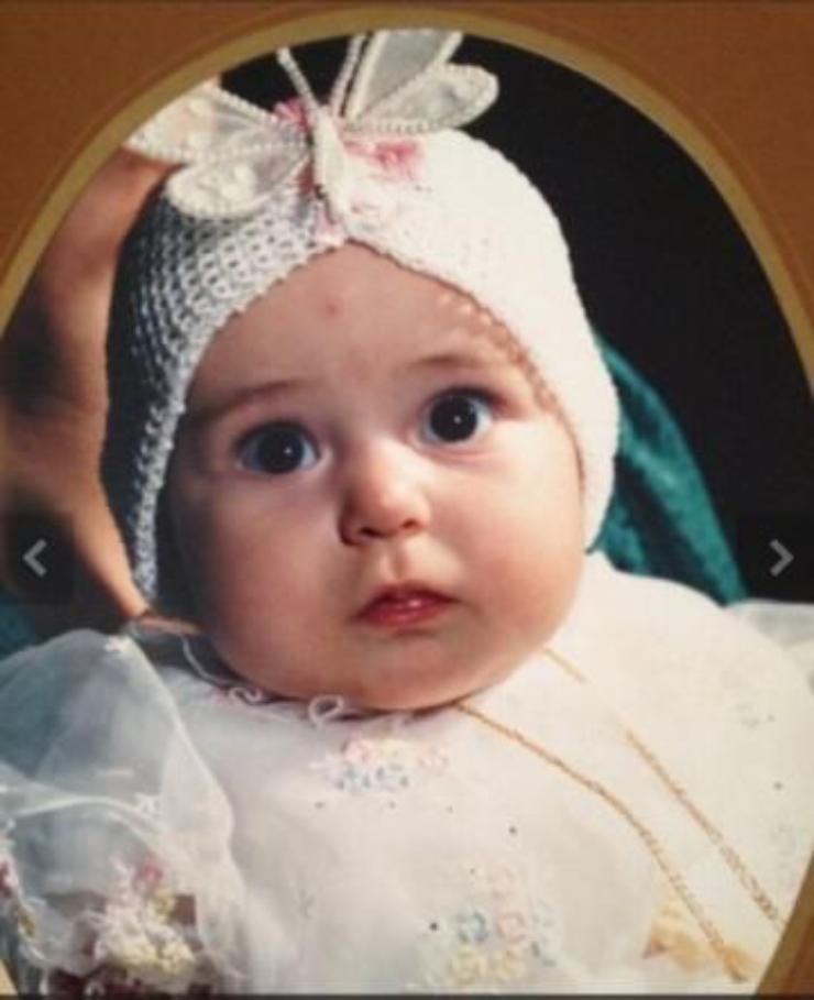 Raffaella Fico bambina