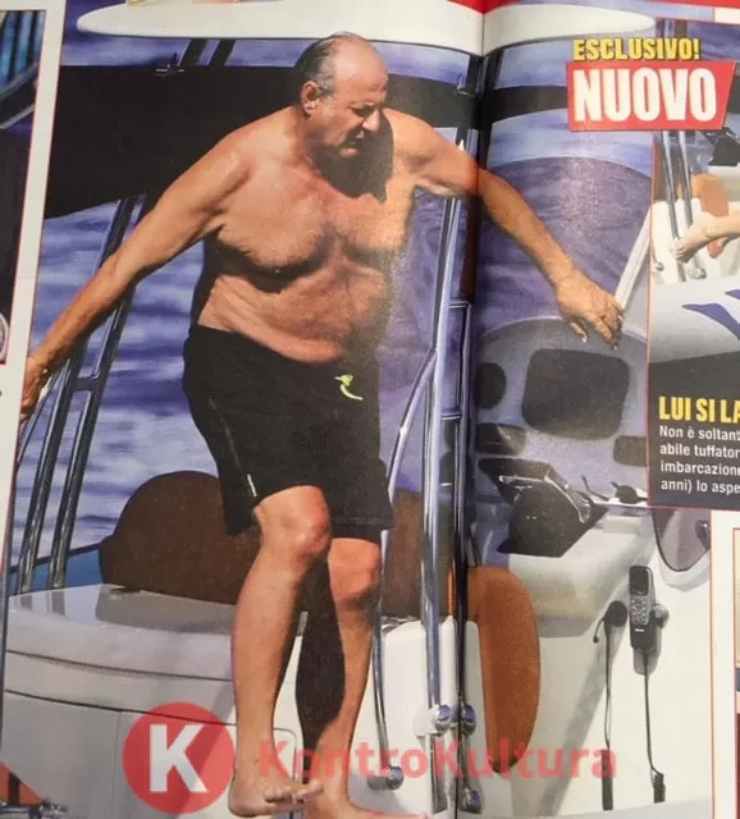 Gerry Scotti vacanza al amre