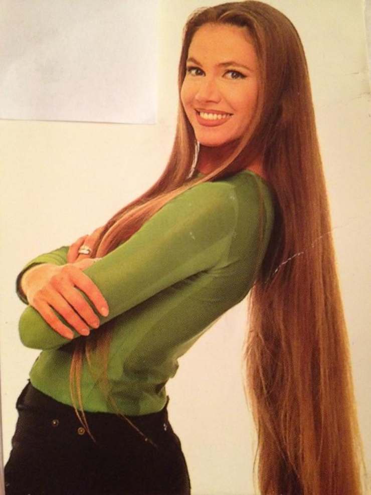 Federica Panicucci da bambina