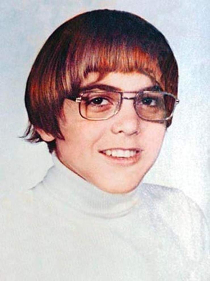 George Clooney da ragazzo