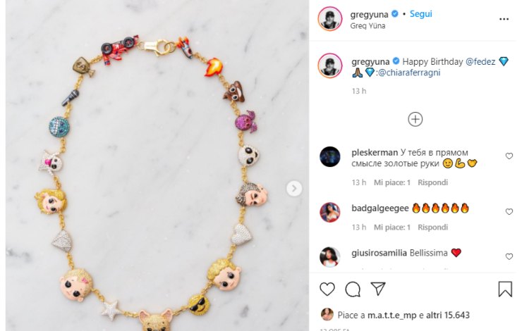Ferragni regalo costoso Fedez