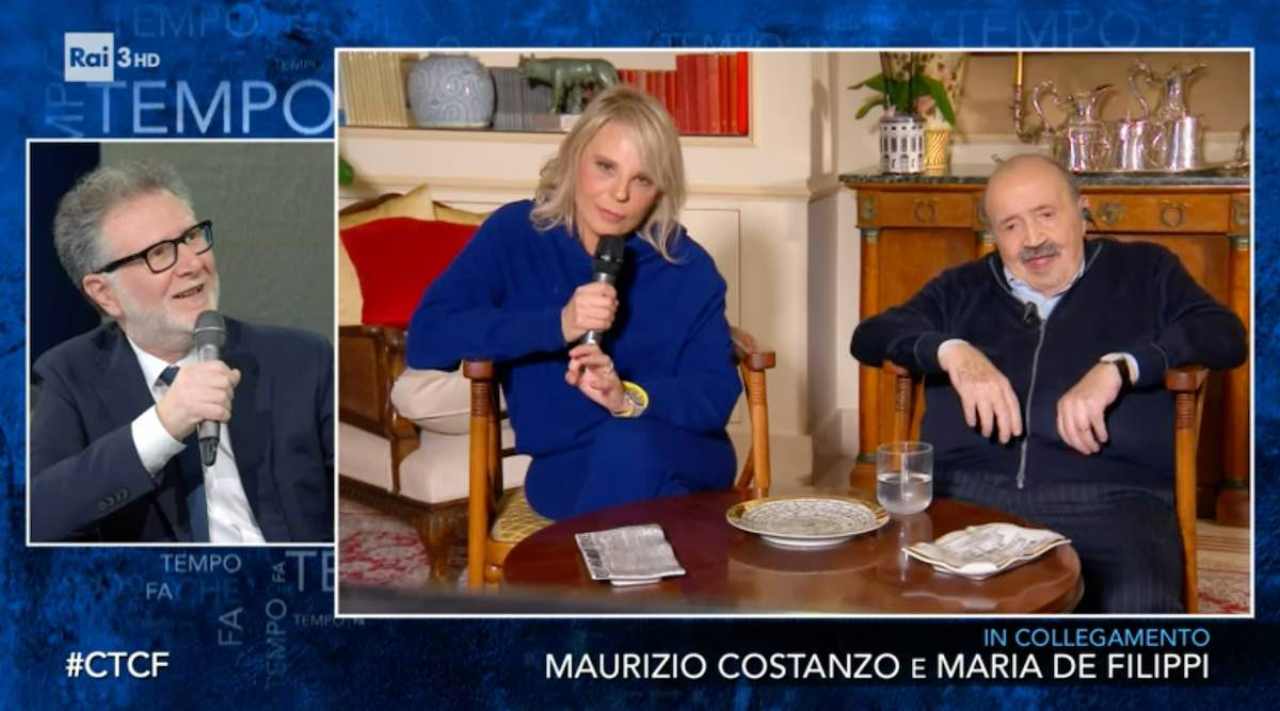 Maurizio Costanzo e Maria De Filippi