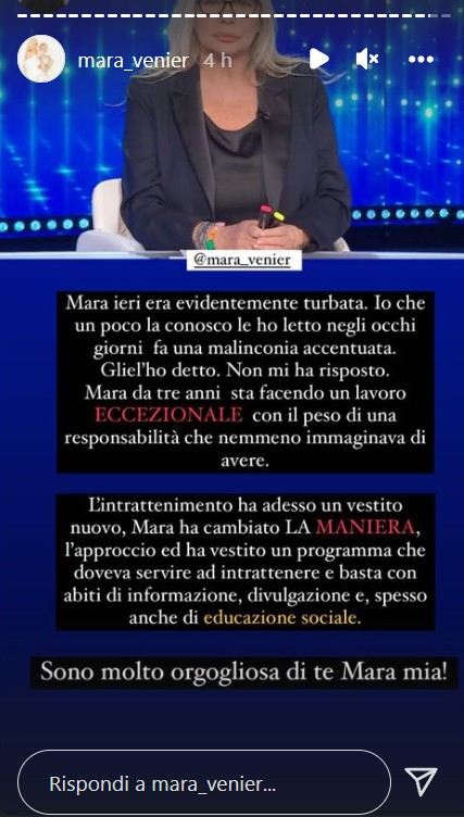 Stories di Mara Venier