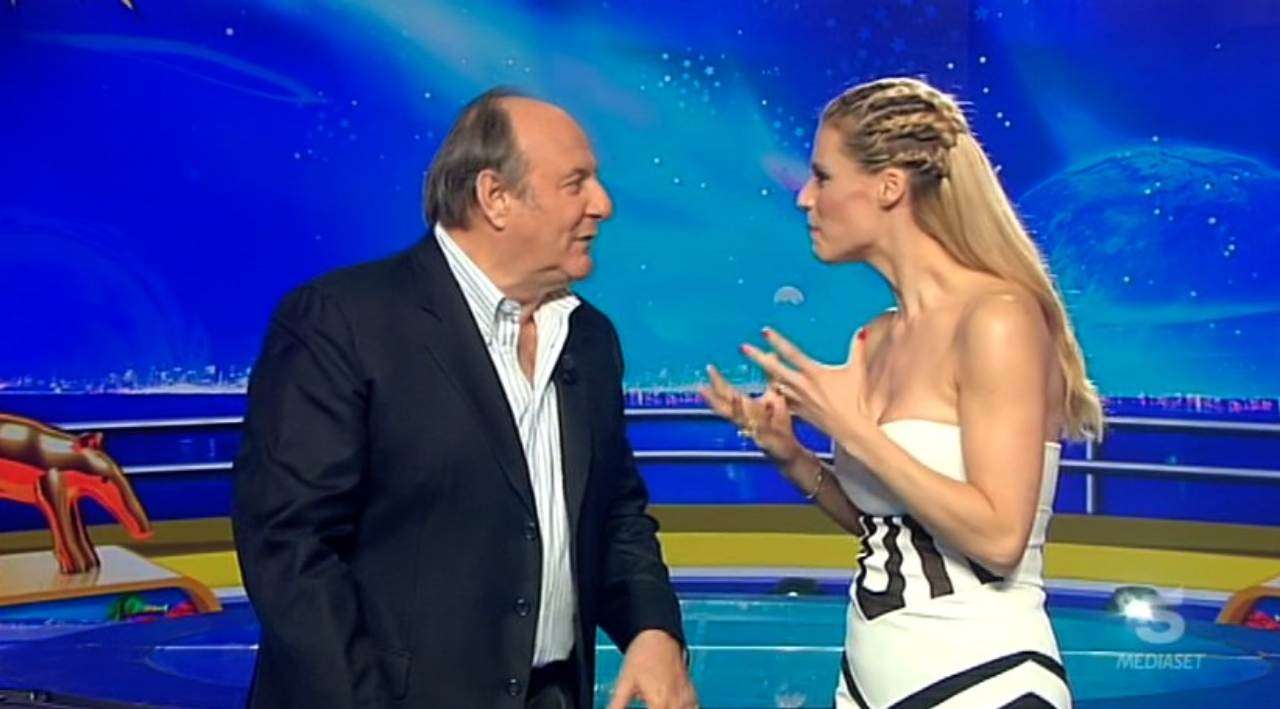 Michelle Hunziker e Gerry Scotti
