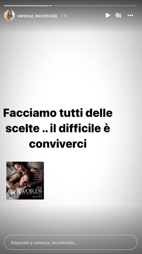 Stories di Vanessa Incontrada
