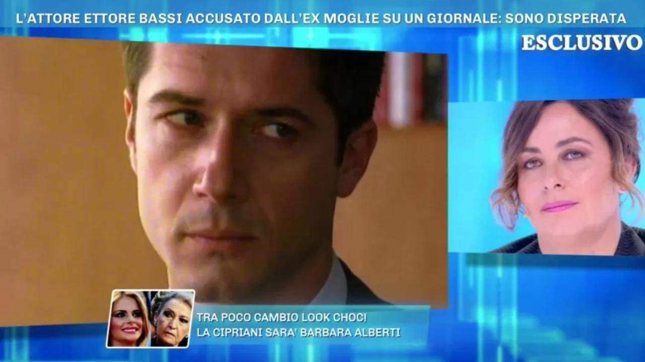 L'attore Ettore Bassi