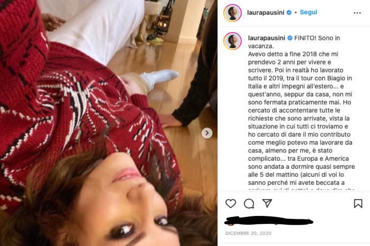 Laura Pausini devastante confessione