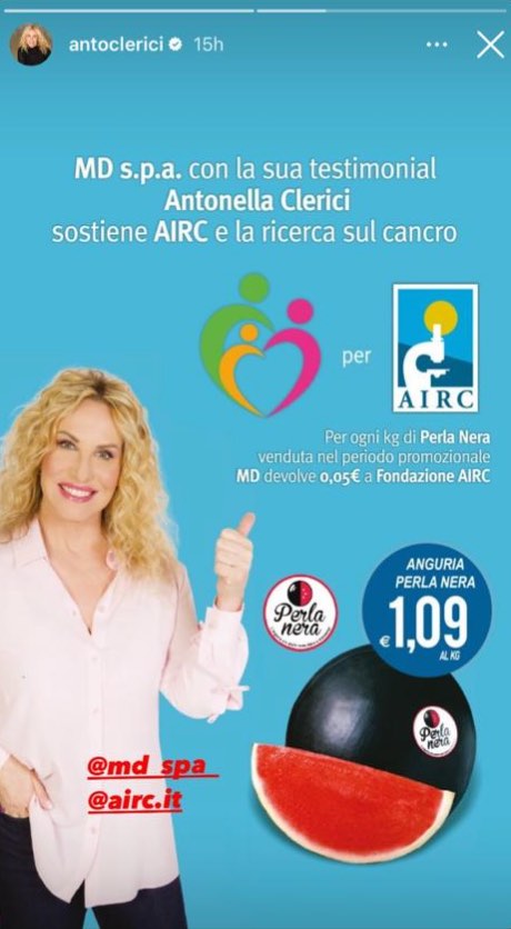 Stories di Antonella Clerici