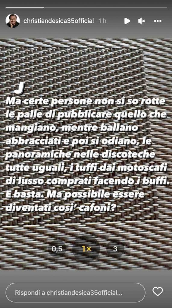 Stories di Christian De Sica
