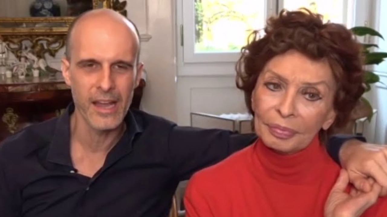 Edoardo Ponti e Sophia Loren
