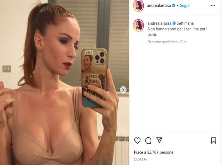 andrea delogu instagram ildemocratico.com 20221119