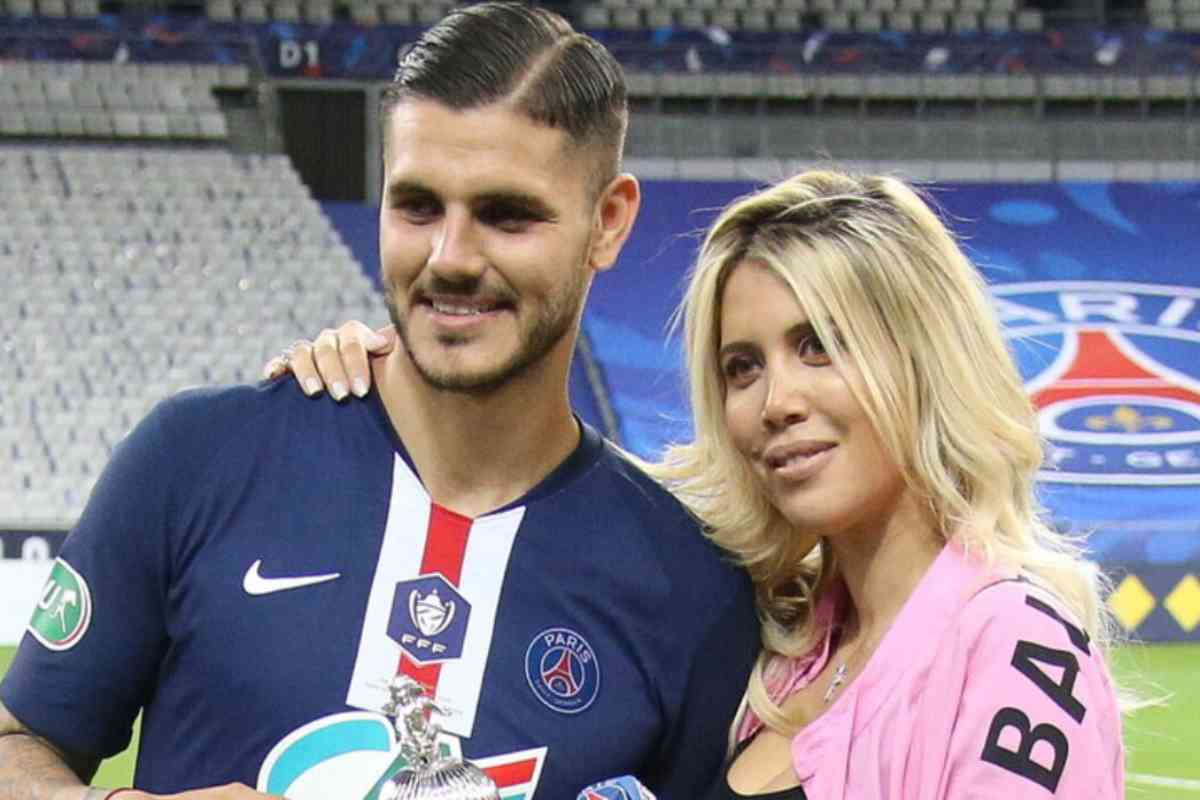 Wanda Nara e Mauro Icardi foto rete ildemocratico.com 20221227