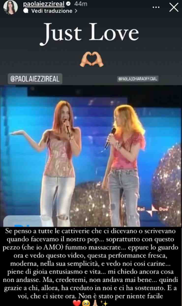 Cosa hanno fatto Paola e Chiara?