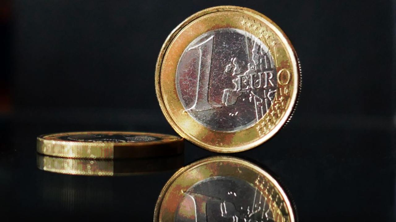Moneta da 1 euro rara