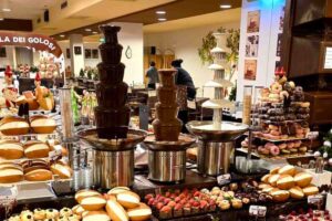 Choco Hotel, sala colazioni